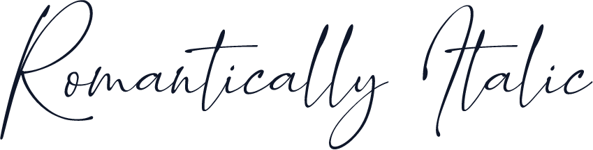 Romantically Italic