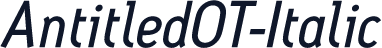 AntitledOT-Italic