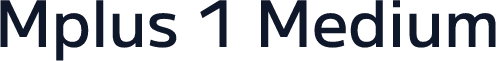 Mplus 1 Medium