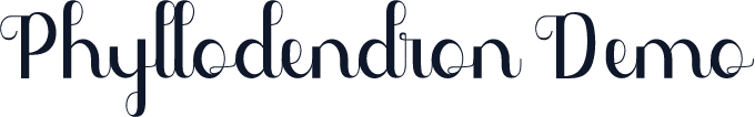 Phyllodendron Demo