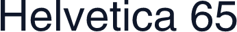 Helvetica 65