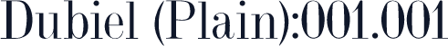 Dubiel (Plain):001.001