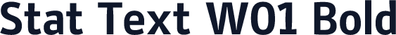 Stat Text W01 Bold