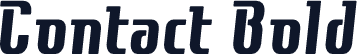 Contact Bold