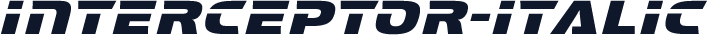 Interceptor-Italic