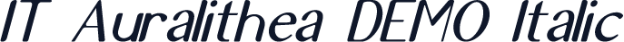 IT Auralithea DEMO Italic