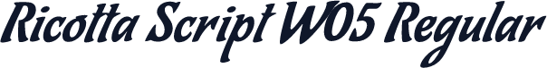 Ricotta Script W05 Regular