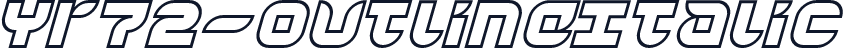 Yr72-OutlineItalic