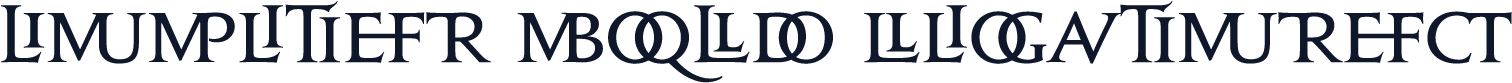 Jupiter Bold Ligatures