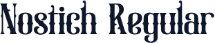Nostich Regular