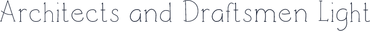 Architects and Draftsmen Light