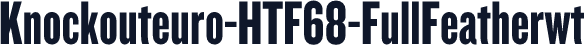 Knockouteuro-HTF68-FullFeatherwt