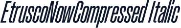 EtruscoNowCompressed Italic