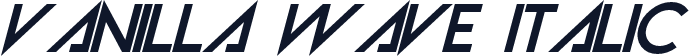 Vanilla Wave Italic