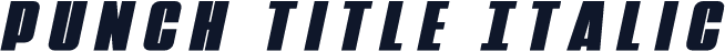 Punch Title Italic