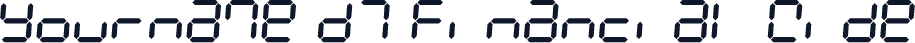 Yourname D7 Financial Wide