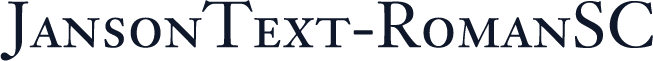 JansonText-RomanSC