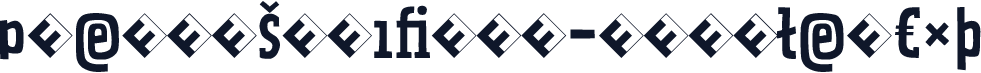 PraterSerifTwo-RegularExp