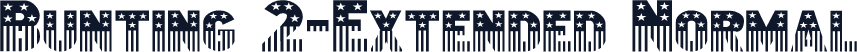 Bunting 2-Extended Normal
