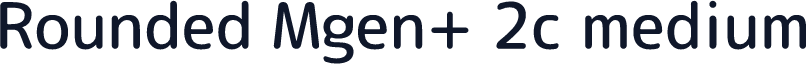 Rounded Mgen+ 2c medium
