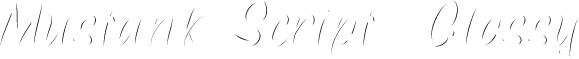 Mustank Script (Glossy)