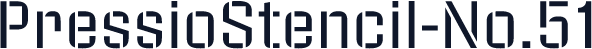 PressioStencil-No.51