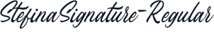 StefinaSignature-Regular