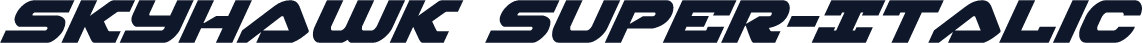 Skyhawk Super-Italic