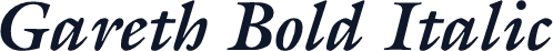 Gareth Bold Italic