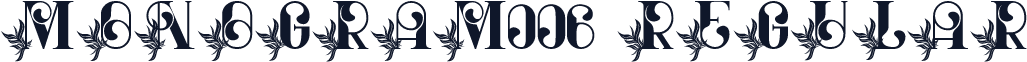 MONOGRAM006 Regular