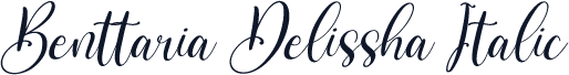 Benttaria Delissha Italic