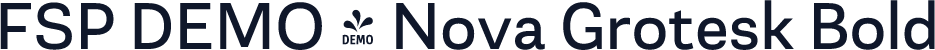 FSP DEMO - Nova Grotesk Bold