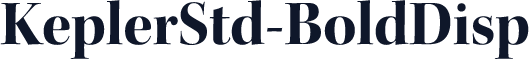 KeplerStd-BoldDisp