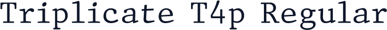 Triplicate T4p Regular