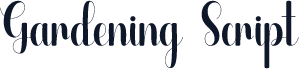 Gardening Script