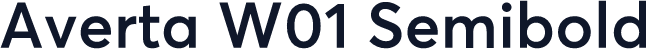 Averta W01 Semibold