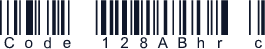 Code 128ABhr c