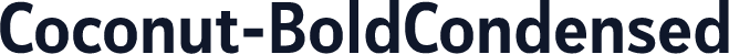 Coconut-BoldCondensed