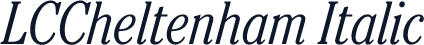 LCCheltenham Italic