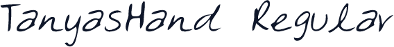 TanyasHand Regular