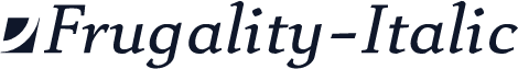 ☞Frugality-Italic