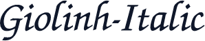 Giolinh-Italic
