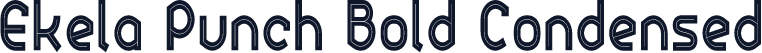 Ekela Punch Bold Condensed