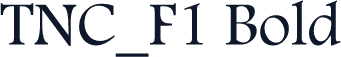 TNC_F1 Bold