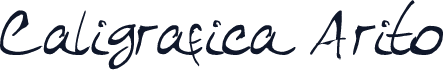 Caligrafica Arito