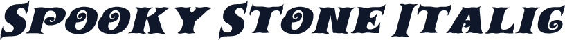 Spooky Stone Italic