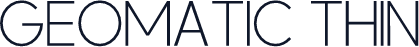 Geomatic Thin