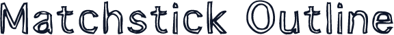 Matchstick Outline