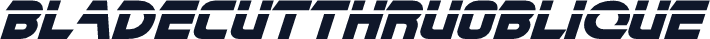 BladeCutThruOblique