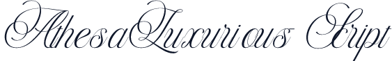 AthesaLuxurious-Script